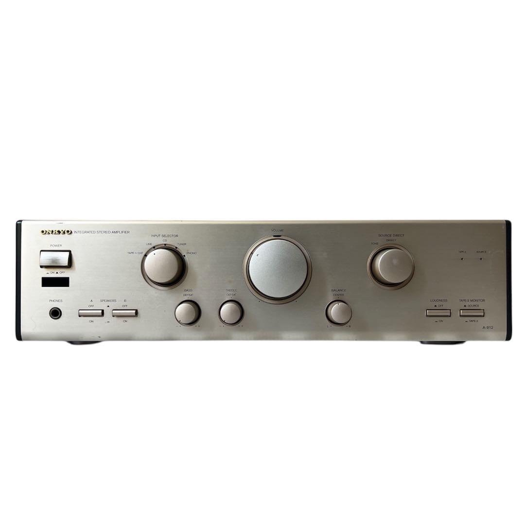 【美品】ONKYO A-912 プリメインアンプ　真空管アンプ