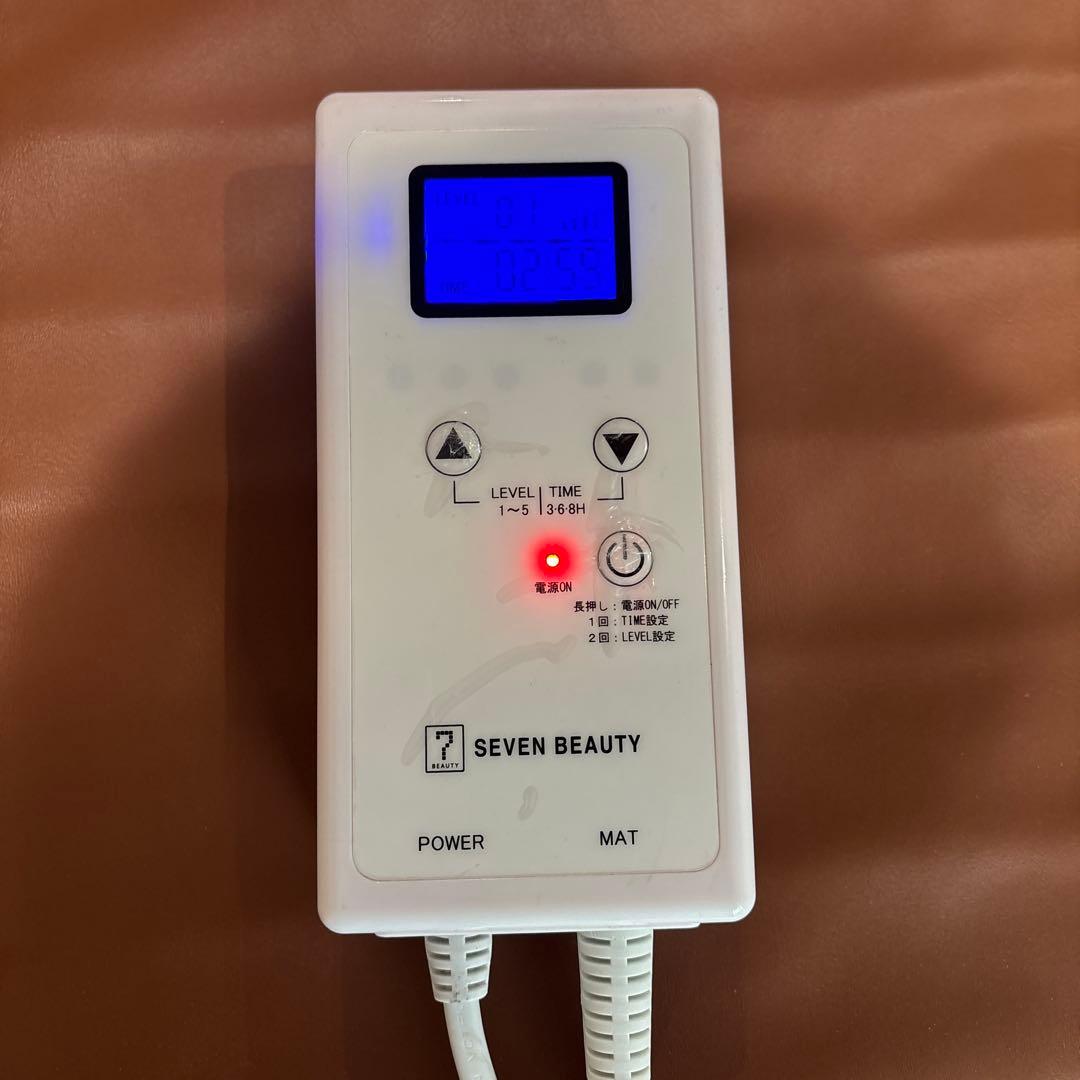 タイマー機能付きヒートマット