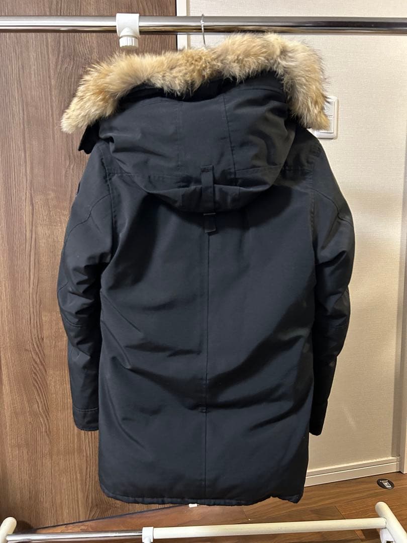 カナダグース ジャスパー S/P 黒 EDIFICE別注 コヨーテファー