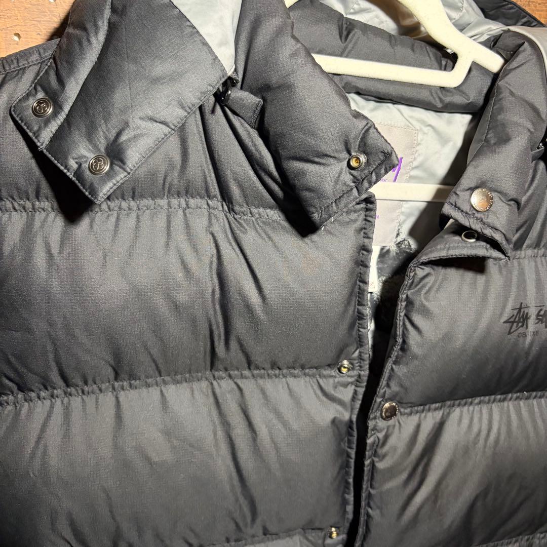 美品 stussy ダウンベスト