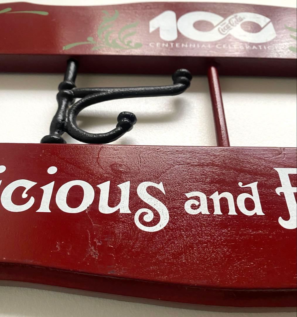 コカコーラ　100周年記念　ウォールフック コートラック　フック　壁掛けフック