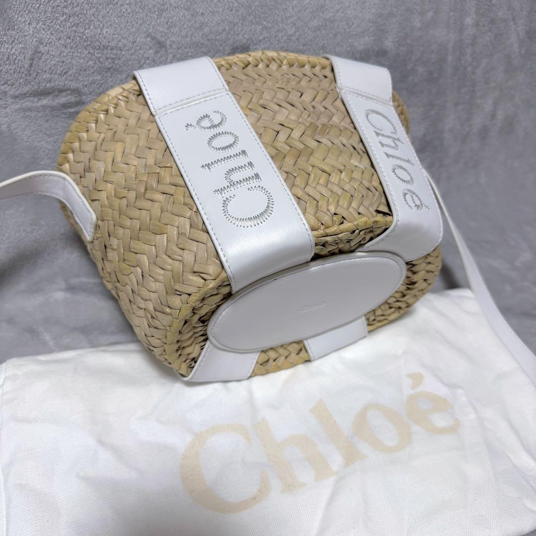 【新品未使用】クロエ Chloe ハンドバッグ 2WAY カゴバッグ