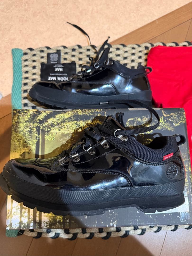 靴 Supreme / Timberland Euro hiker low 10.5
