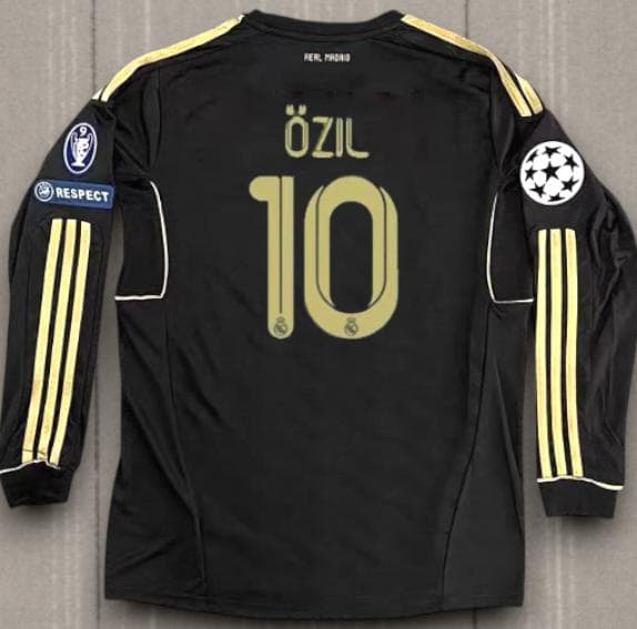 11/12 レアル・マドリード アウェイ 10番 メスト・エジル 長袖