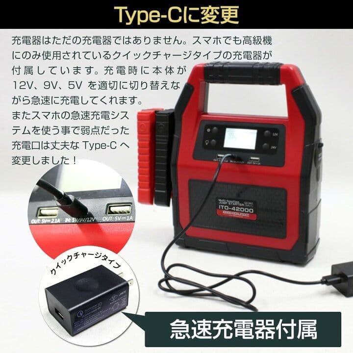 ITO-42000 88HOUSE ジャンプスターター