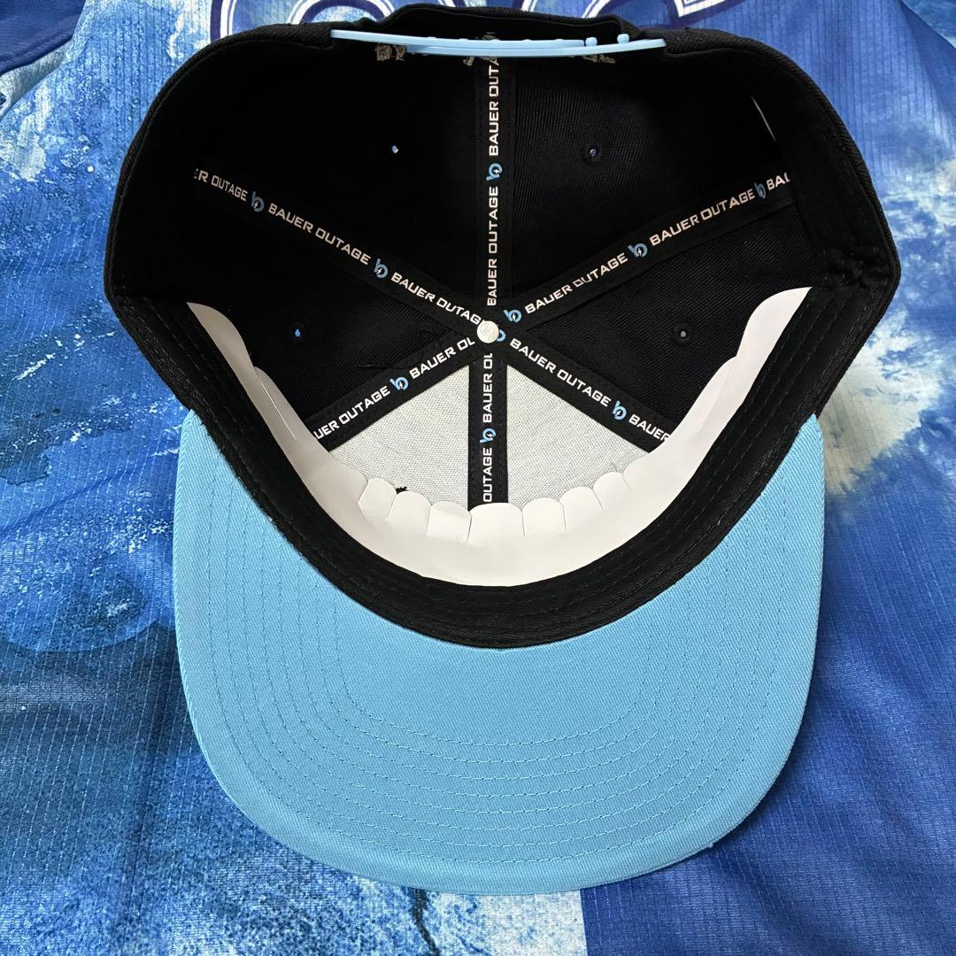 横浜DeNAベイスターズ　バウアー　BAUER OUTAGE　キャップ　ブルー2