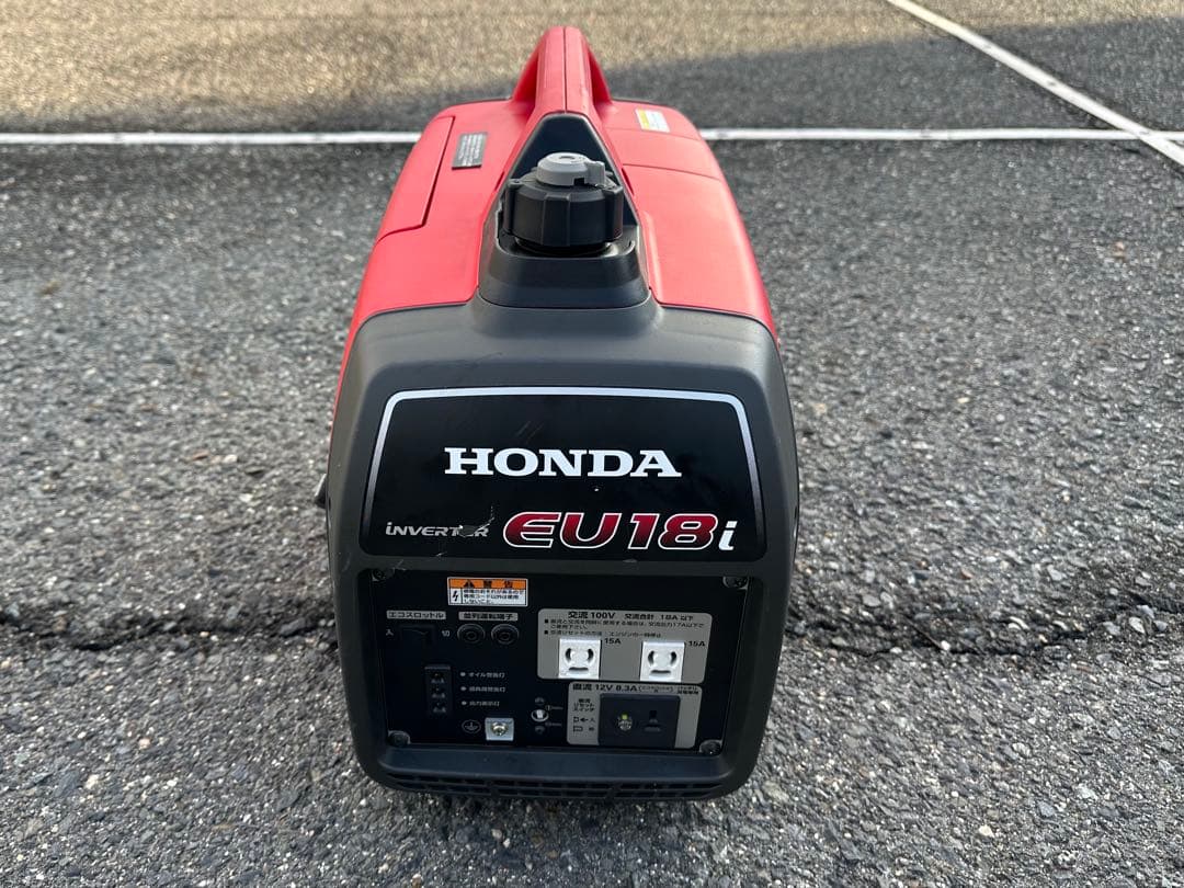 ホンダ インバーター発電機 EU18i 試運転のみ
