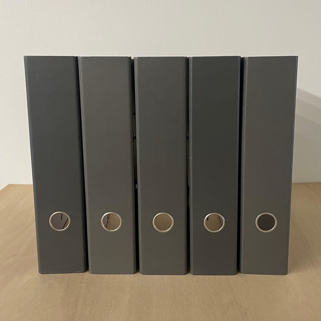 大容量セット / A4リング式ファイル 2リング