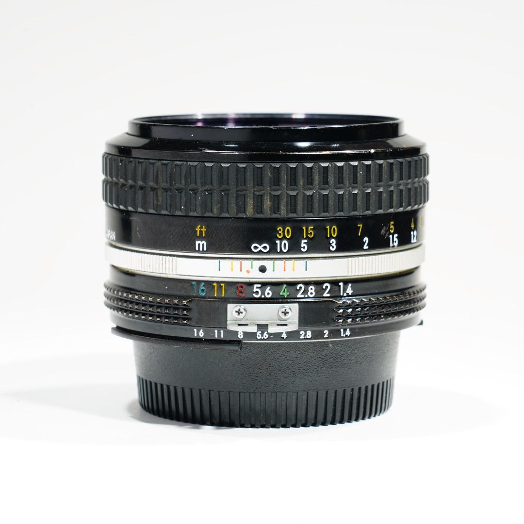 【極美品】動作◎ ニコン　Ai Nikkor 50mm F1.4 758