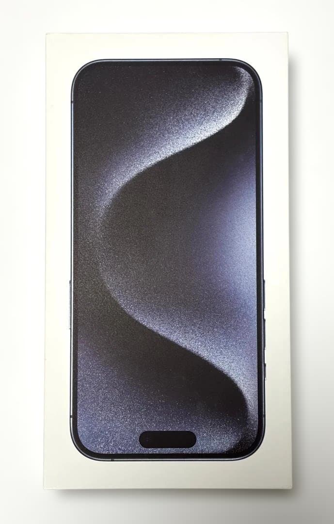 【美品】iPhone15Pro 128GB ブルーチタニウム