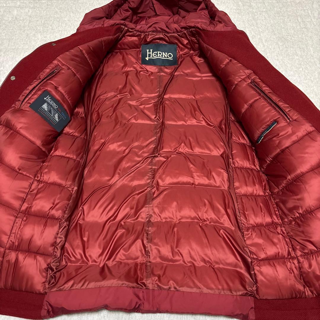 HERNO IN-TECH ヘルノ　ダッフルコート　切替　サイズ50