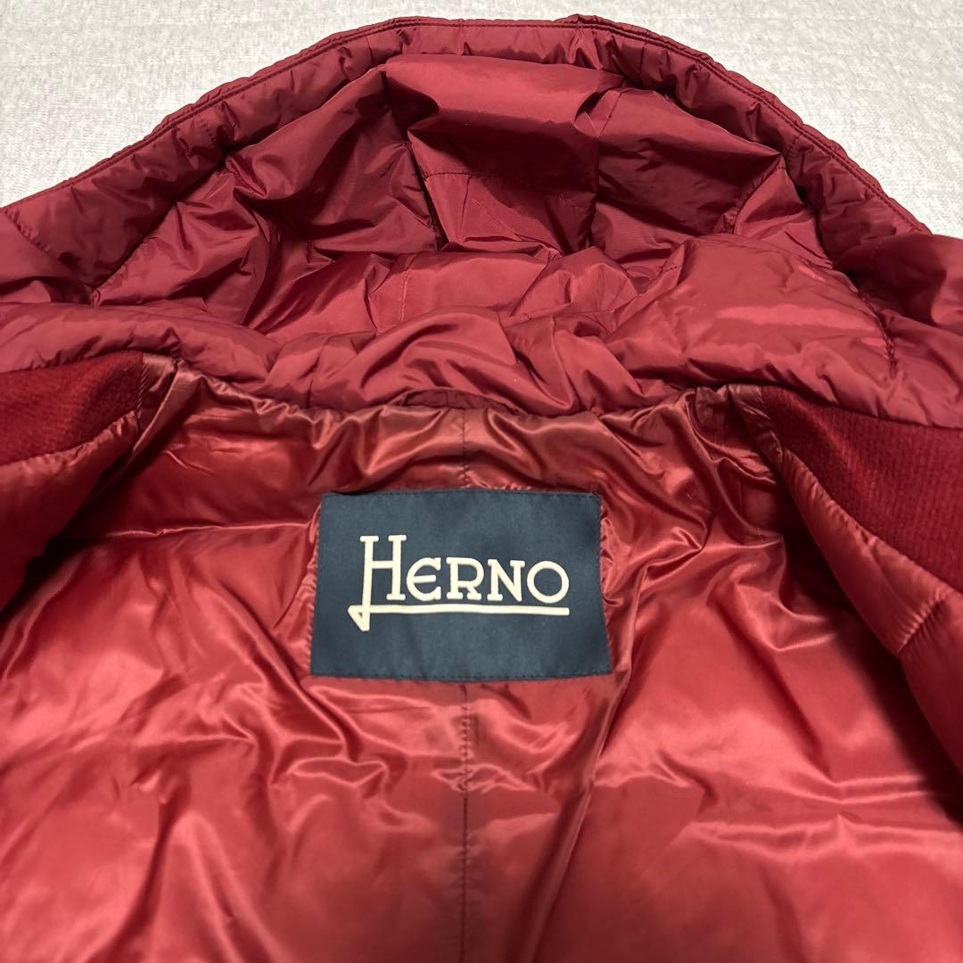 HERNO IN-TECH ヘルノ　ダッフルコート　切替　サイズ50