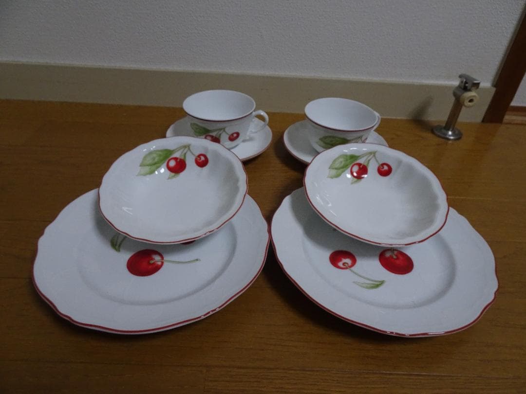 Richard Ginori 食器セット チェリー柄 de-5