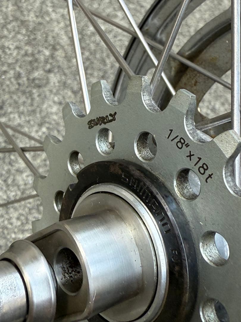 ホワイトインダストリーズ ENOリアハブMTB完組ホイール希少130mm 32H