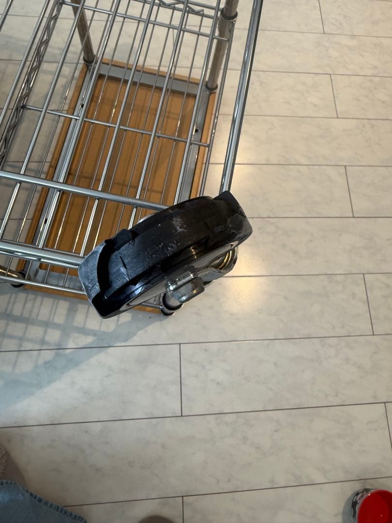 ERECTA ホームワゴン　ウッドシェルフ　約60cm x 35cm