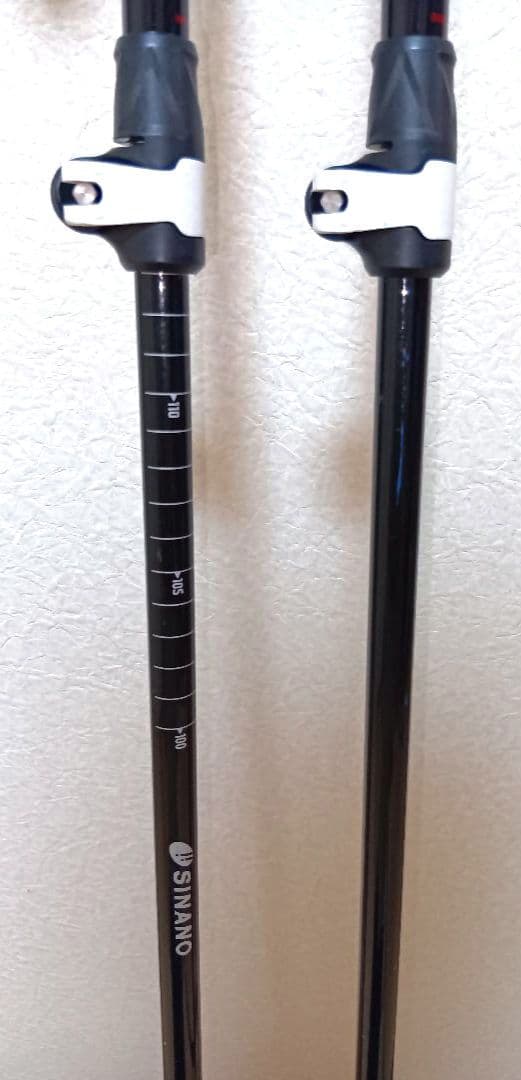 SINANO シナノ 伸縮式ストック スキーポール フリーX AL 中古品