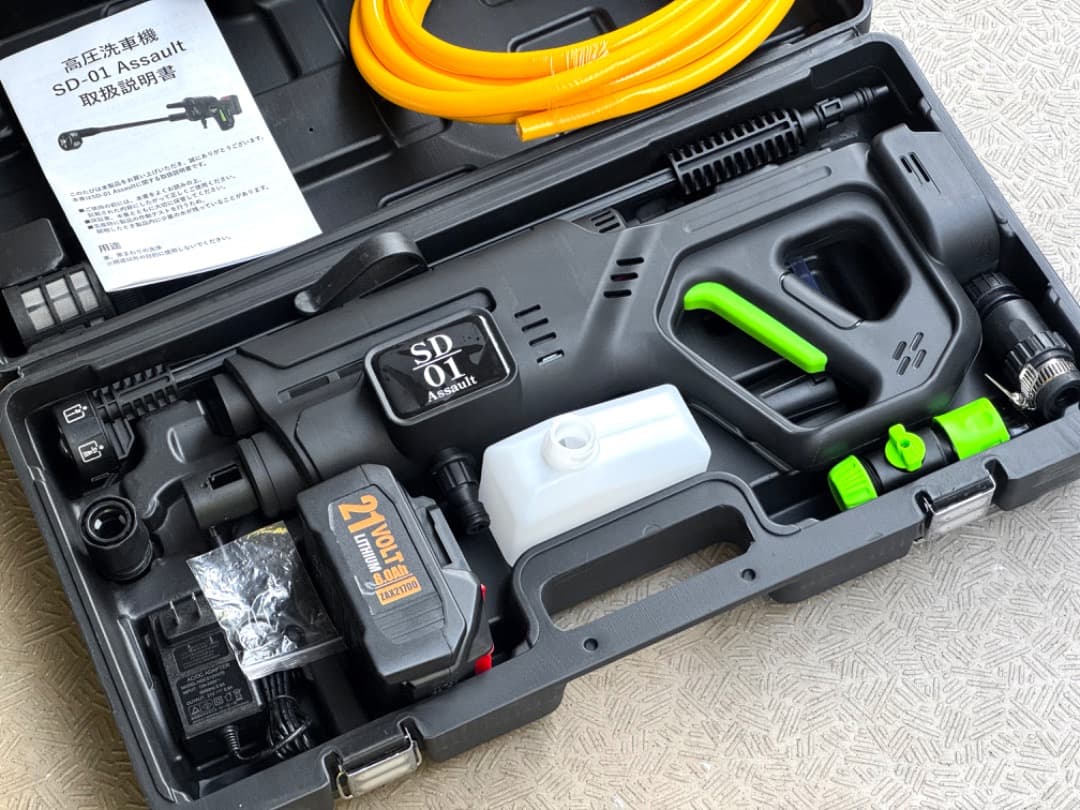 新品未使用 NWO JAPAN 高圧洗浄機 SD-01 Assault アサルト