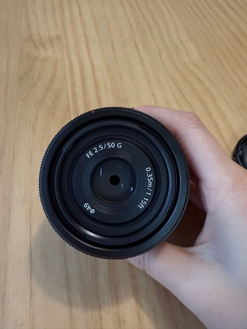 【保証あり】Sony 50mm F2.5 G FE SEL50F25G
