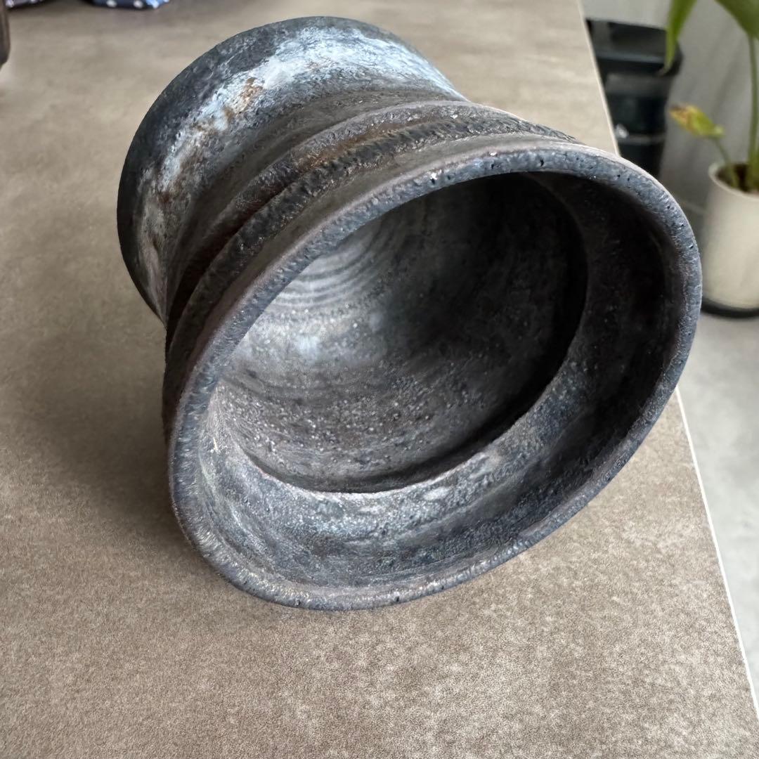 RAW LIFE FACTORY お山の大将 RLF 植木鉢 陶器鉢