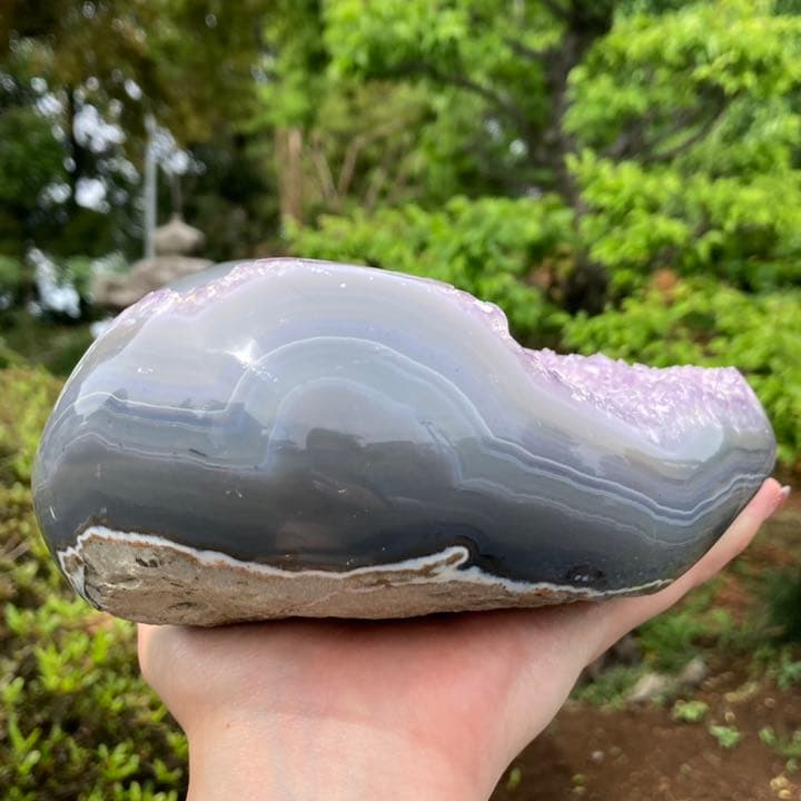 アメジスト 原石 ハート