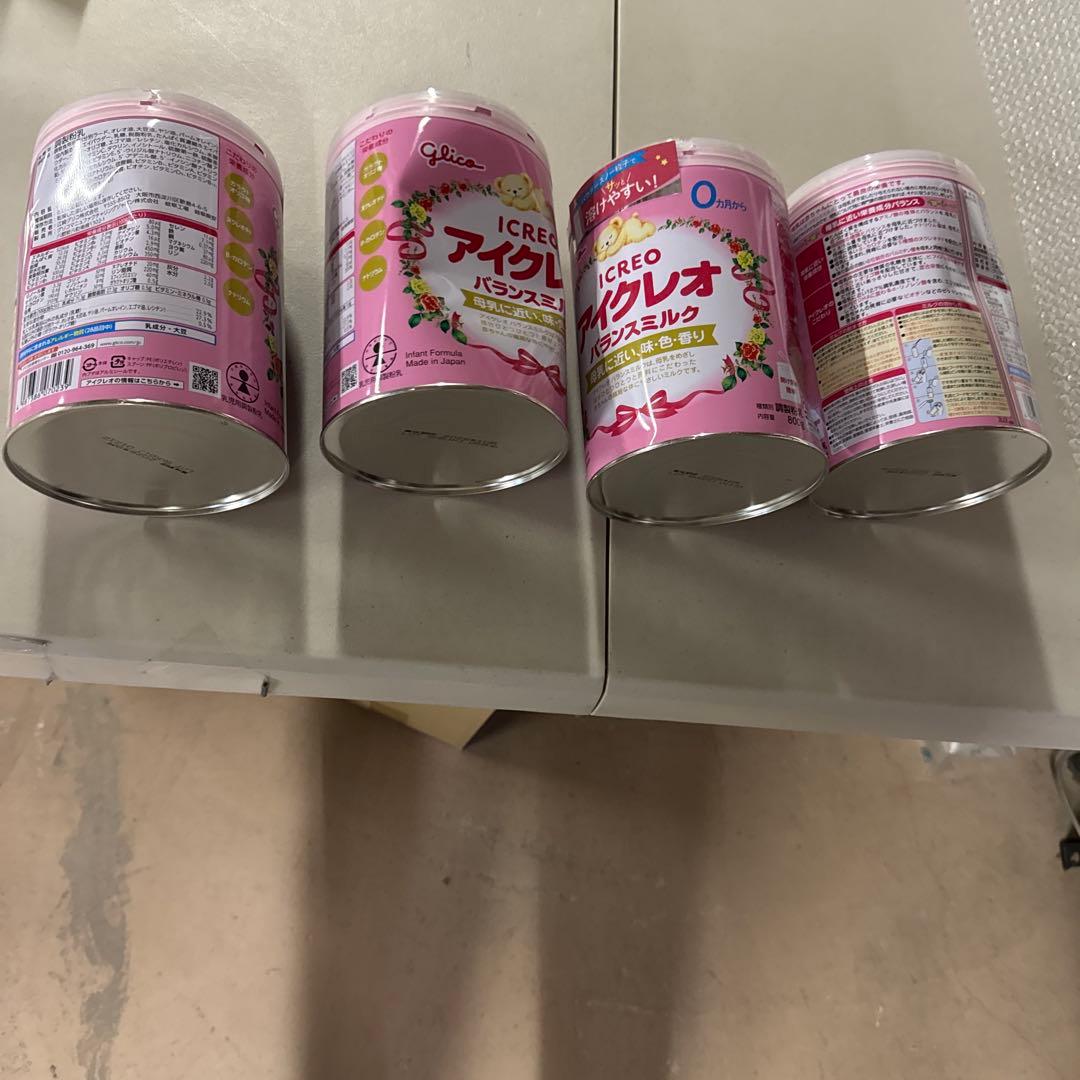 H*i様 激安　アイクレオ　ICREO バランスミルク 800g 4缶