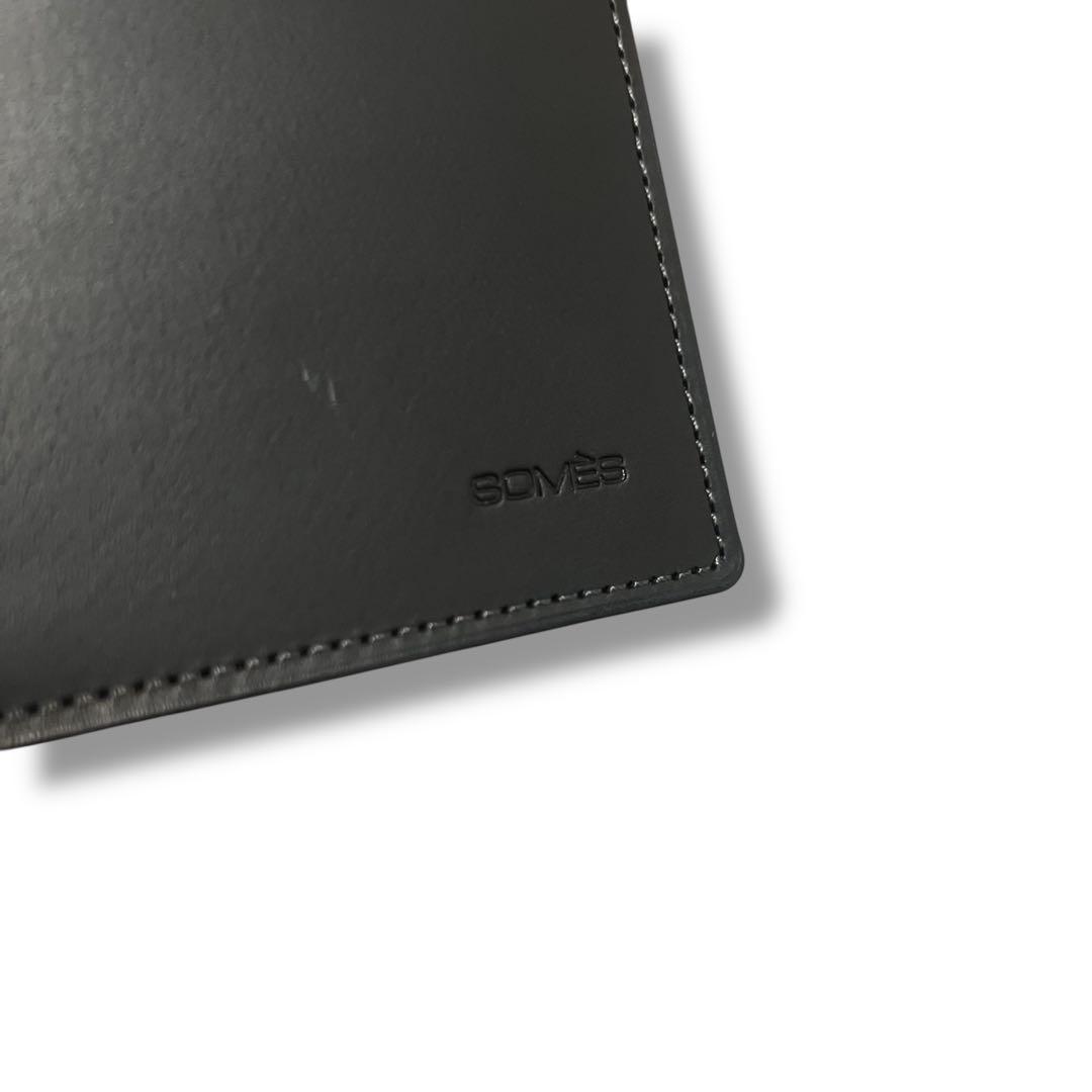 未使用 ソメスサドル カードケース コードバン レザー ブラック ハノーバー