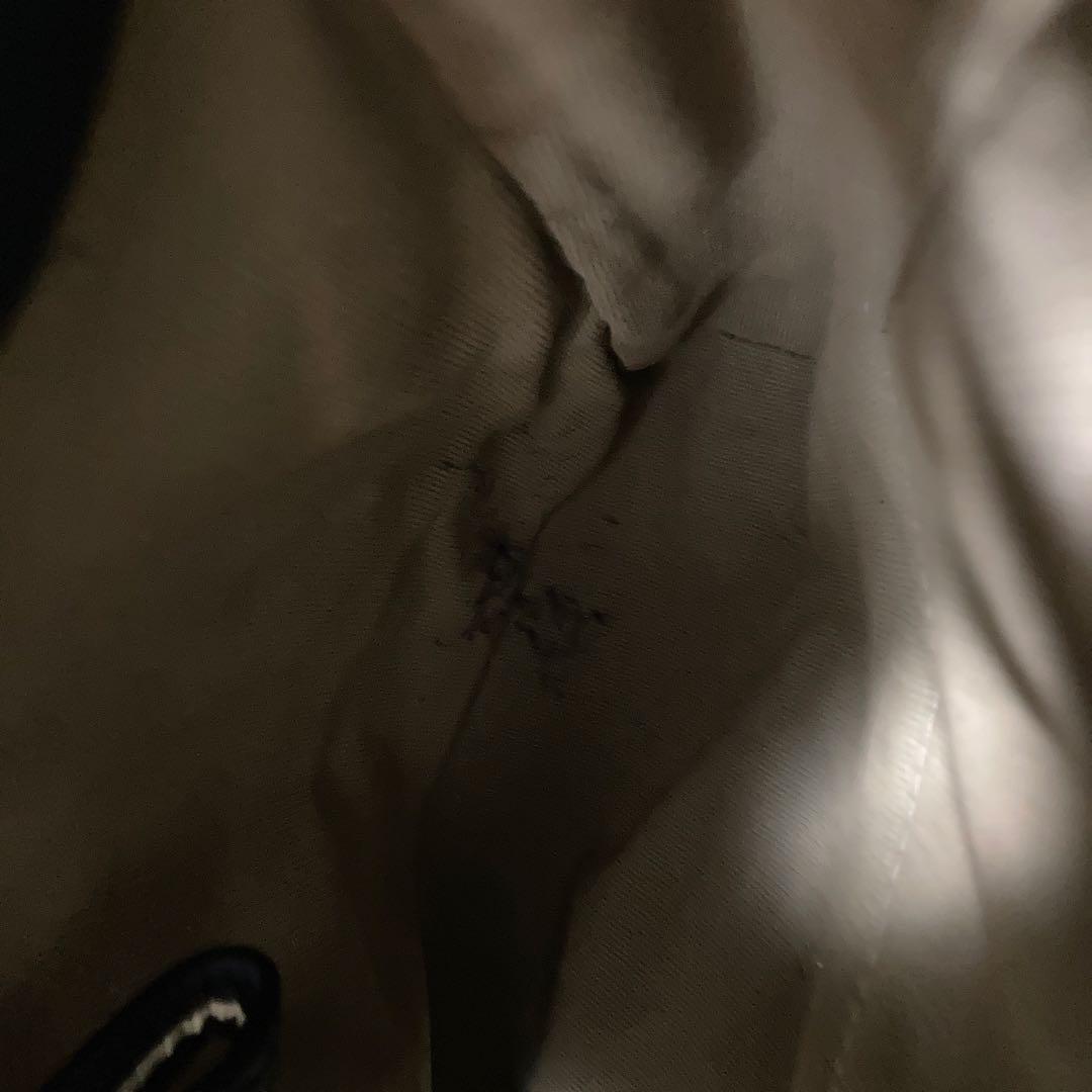 BALLY ネイビー レザー ショルダーバッグ