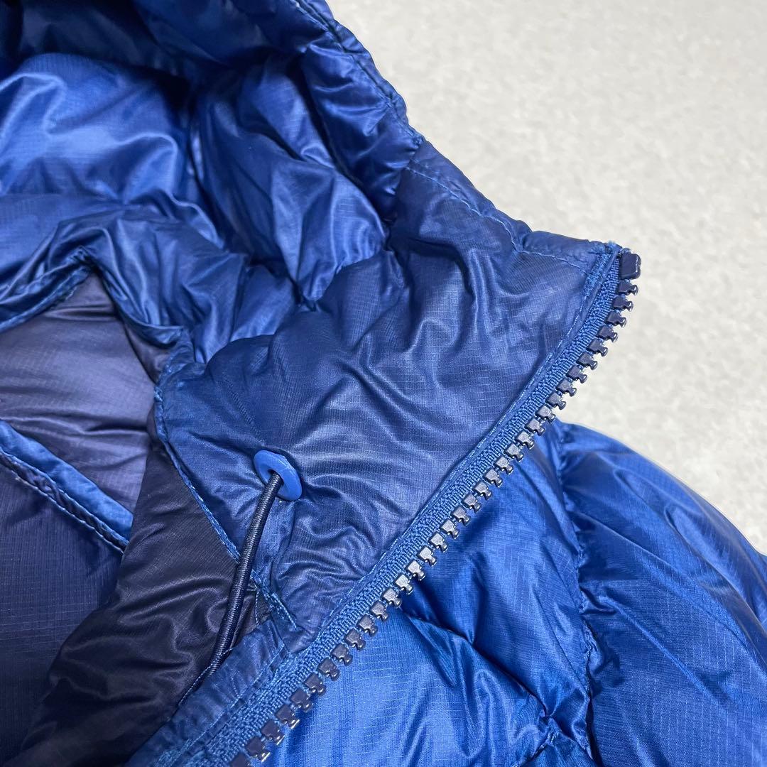 エルエルビーン　ダウンジャケット　クレイターレイク　パフダウン　ブルー　tech