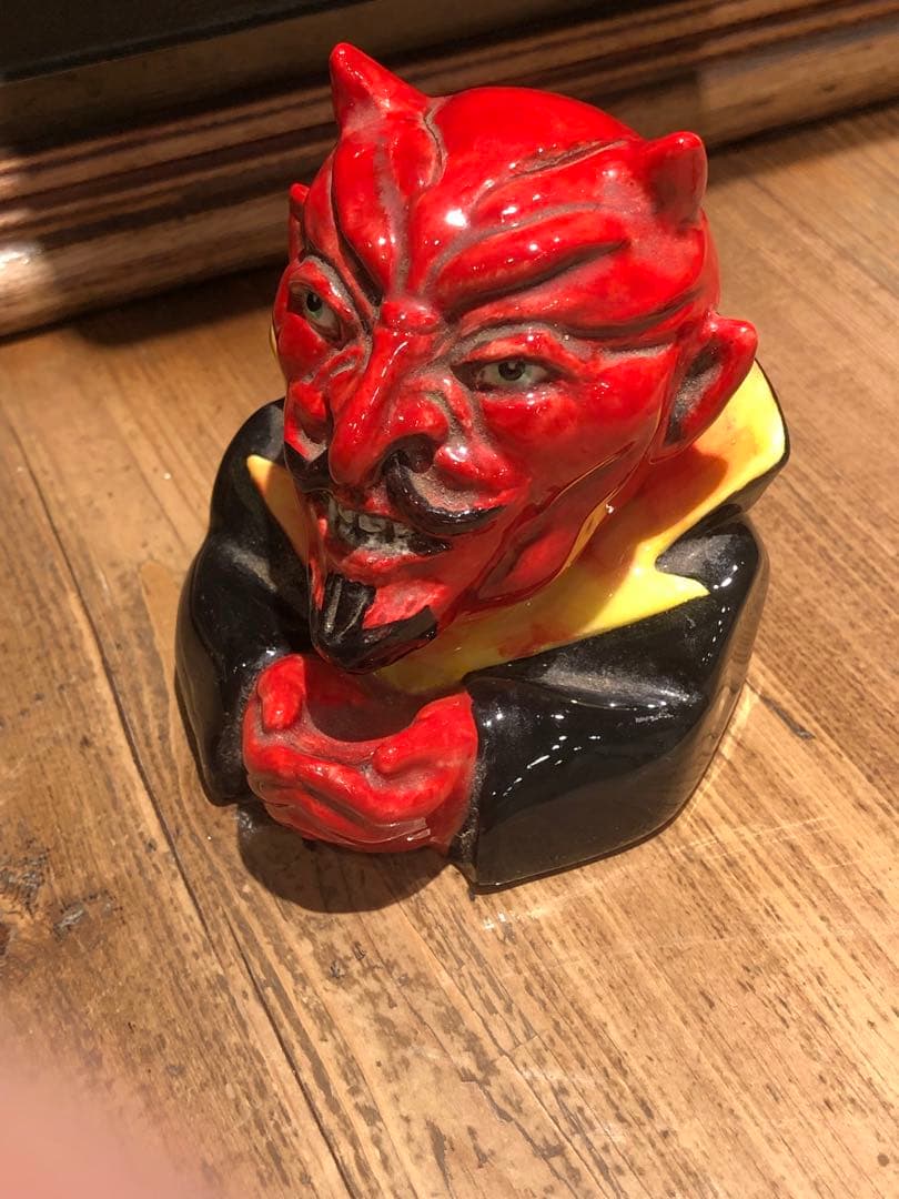 ビンテージ　デビル 悪魔　レッドデビル weirdo スカル　モンスター