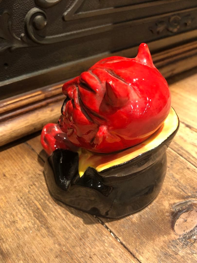 ビンテージ　デビル 悪魔　レッドデビル weirdo スカル　モンスター