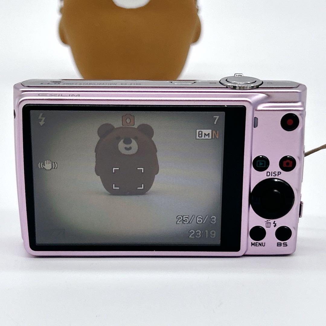 CASIO カシオ EXILIM EX-Z150 ピンク デジカメ 動作品