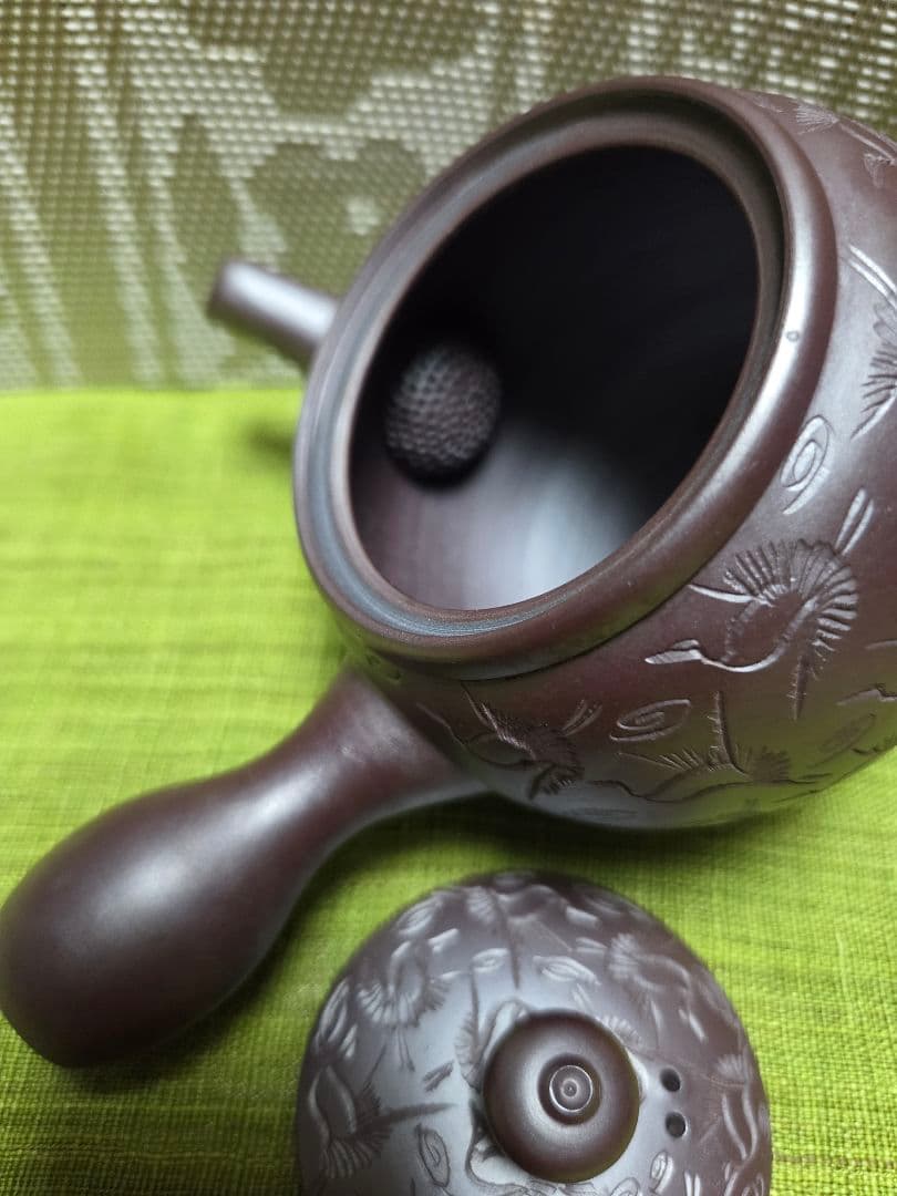 萬古焼　急須　斗正