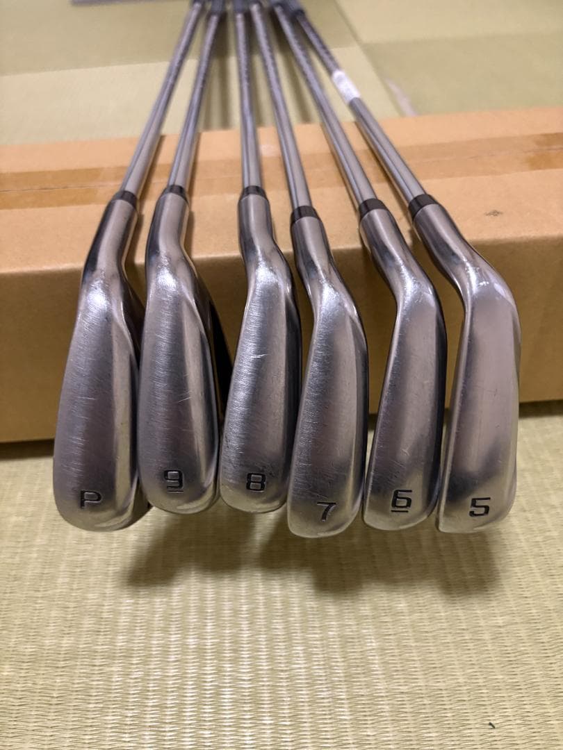 COBRA AEROJET ワンレングスアイアンセット 6本 Sシャフト