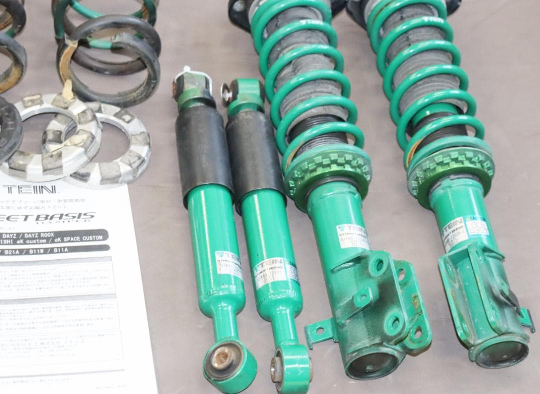 eKカスタム B11W eKスペースカスタム B11A デイズ B21W　車高調