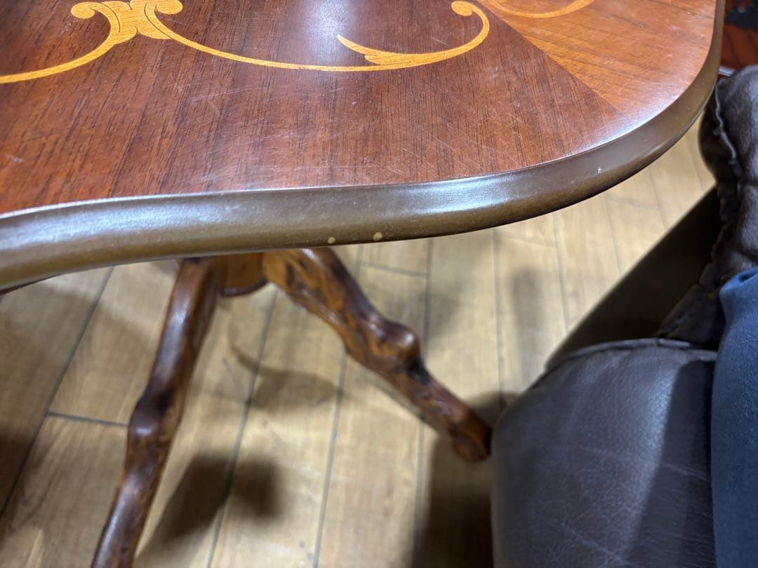 T59 イタリア製 象嵌テーブル