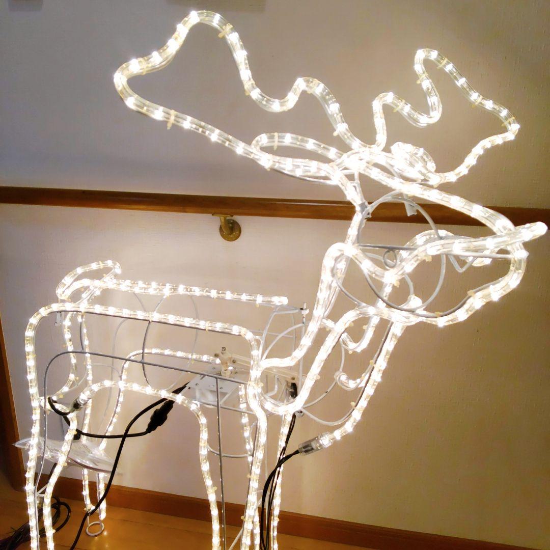 新品未使用❣️ムービングトナカイ　イルミネーションデコレーション