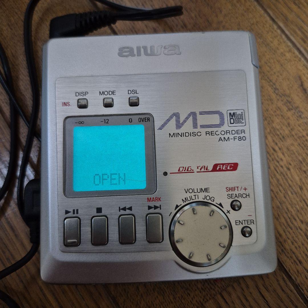 aiwa AM-F80 ポータブルMDプレーヤー
