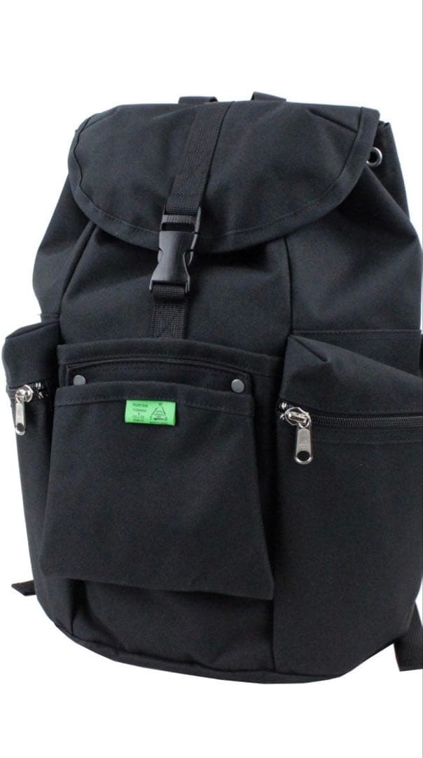 PORTER 吉田カバン　UNION リュック ブラックキャンバス