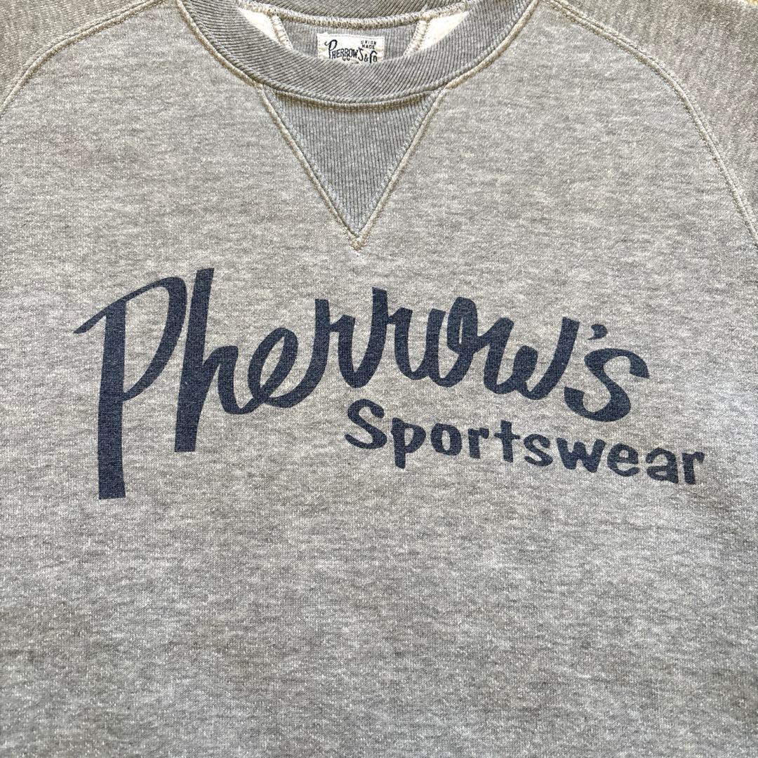 フェローズ 両Vガゼット スウェット トレーナー 定番ロゴ Mサイズ