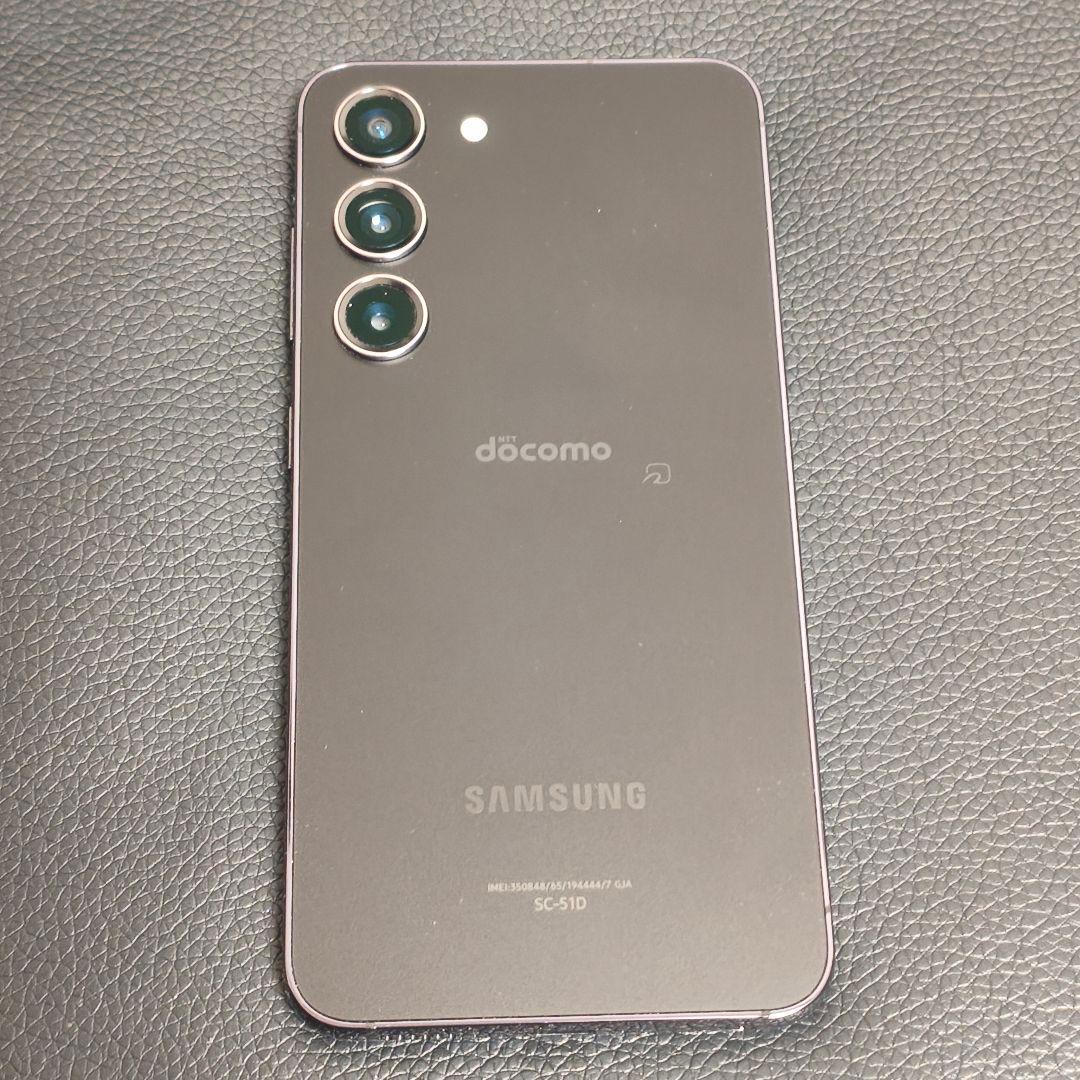 美品　Samsung galaxy s23 ドコモSC-51D ブラック　残債無