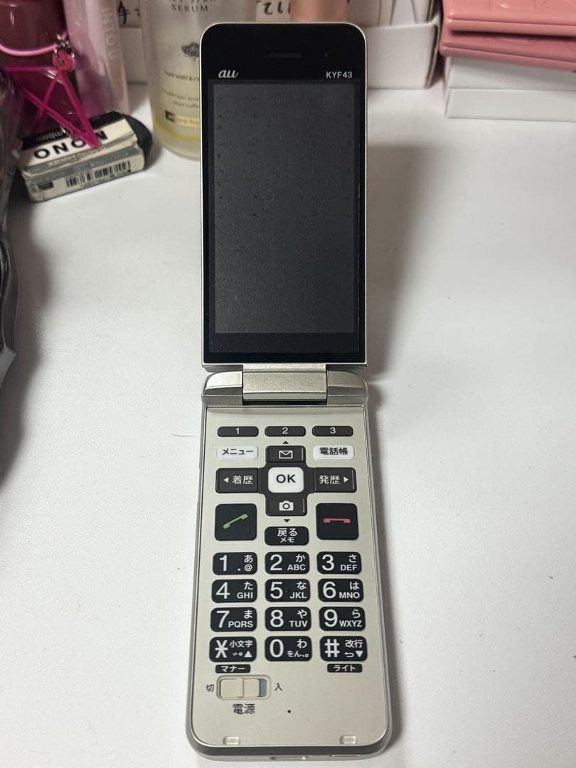 【au】 KYF43 かんたんケータイ 本体のみ