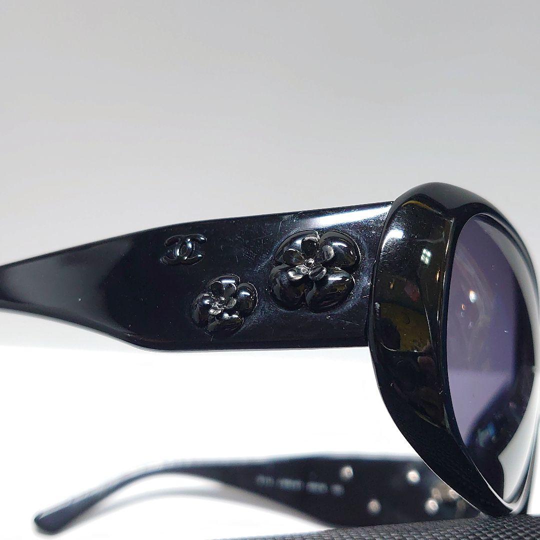 ✨大人気✨CHANEL シャネル カメリア ココマーク サングラス ブラック