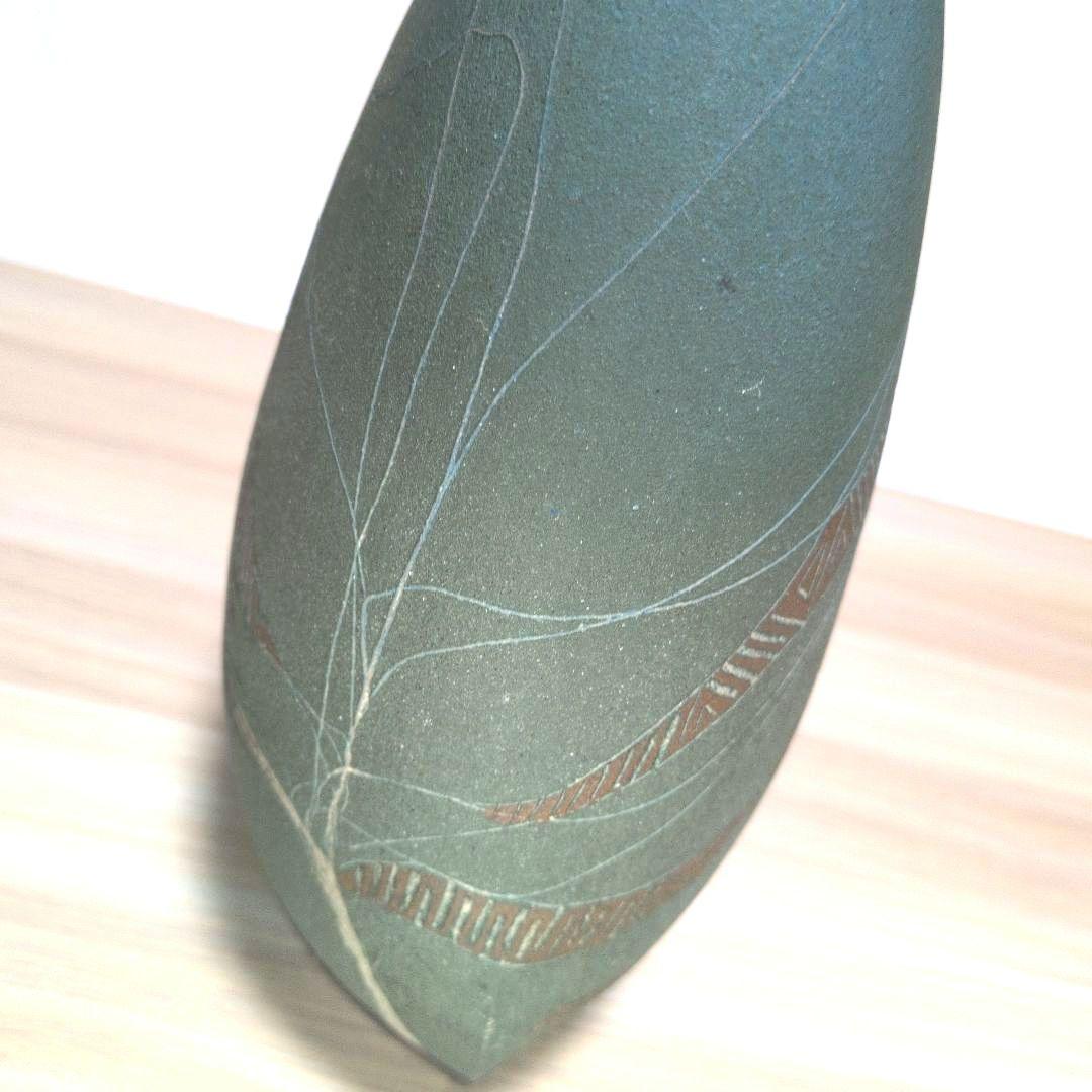 小林政美氏作 焼〆釉彩器