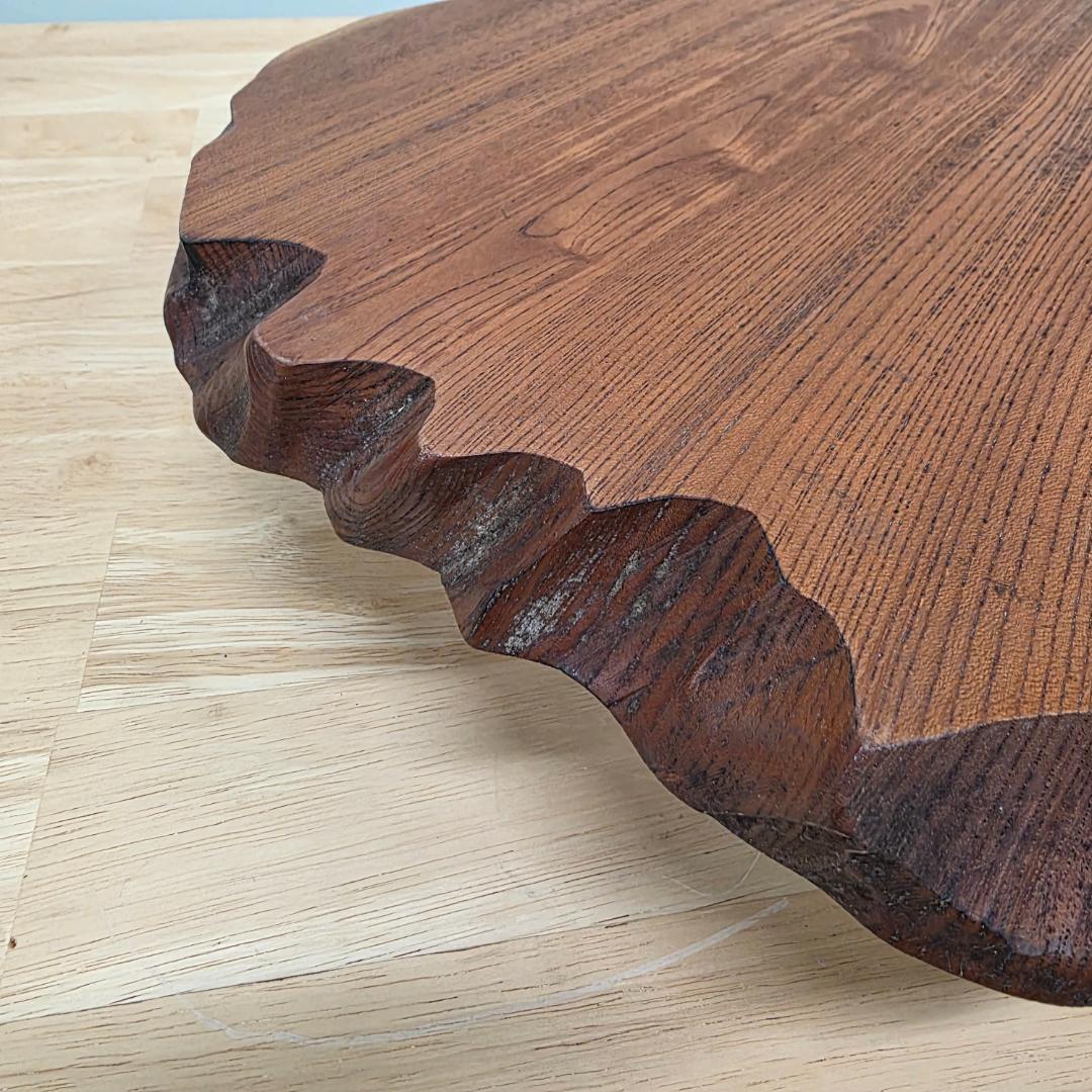 木製 不規則形状座卓 花台 天然木 盆栽卓 ローテーブル 和モダン座卓