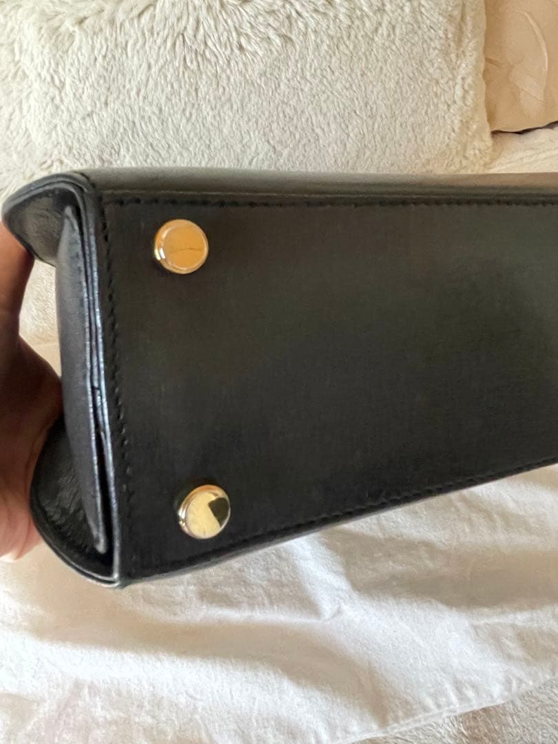 極美品 Ferragamo 2Way トップハンドルバッグ