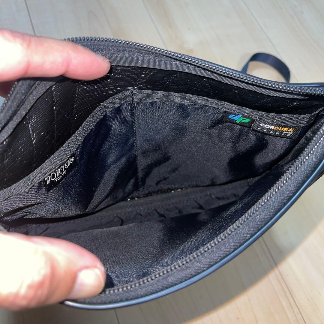 PORTER HYBRIDブラック サコッシュバッグ