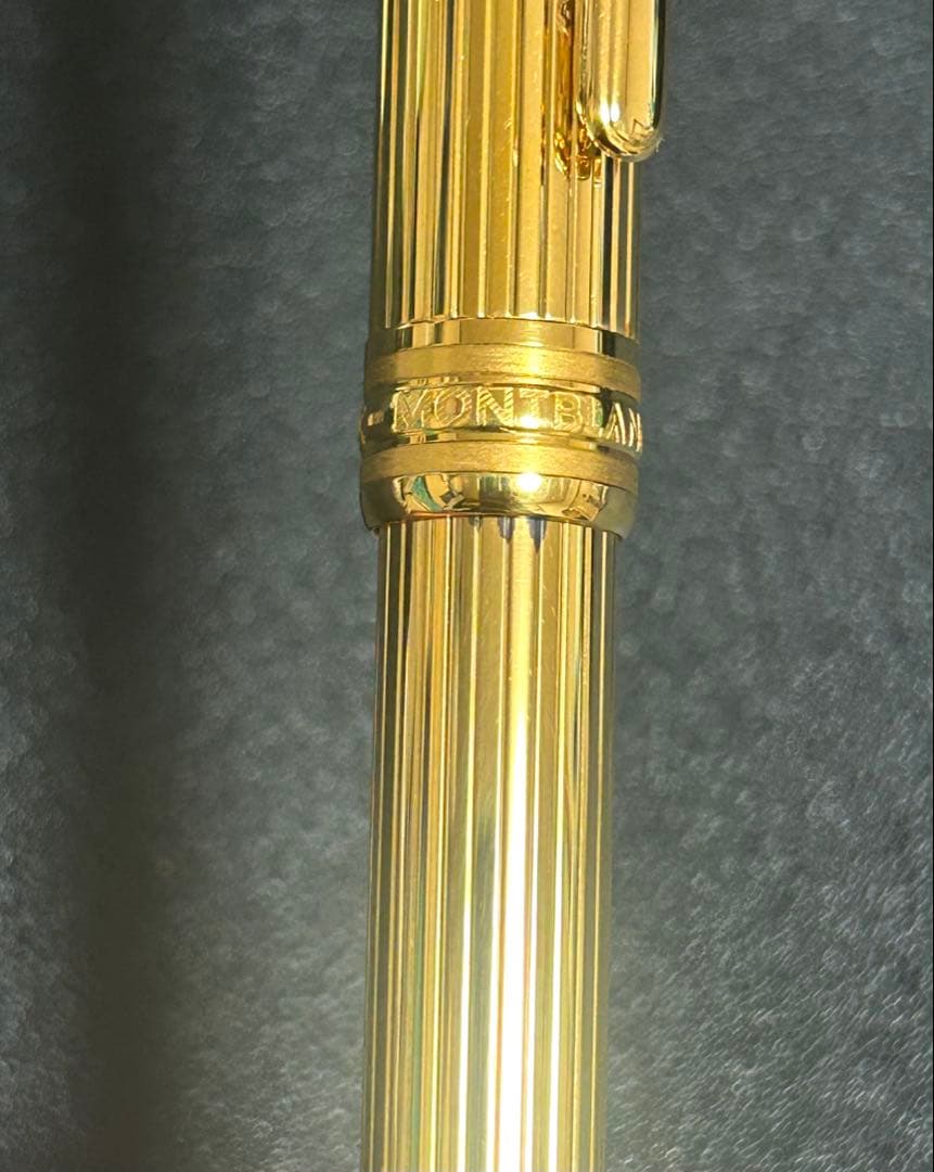 モンブラン　マイスターシュテュック　ソリテール　1645 ボールペン　ゴールド