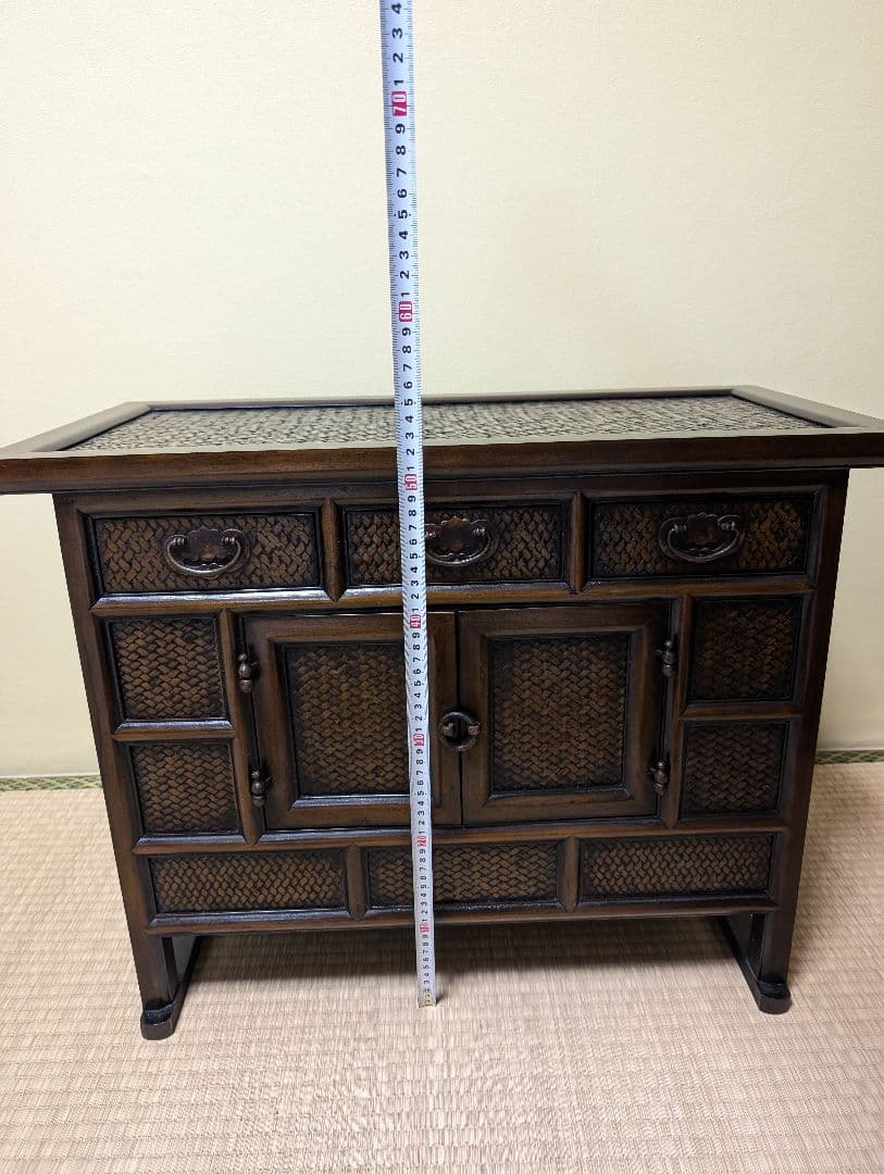 送料込み　アンティークキャビネット　家具 時代　箪笥 収納家具 箪笥 タンス