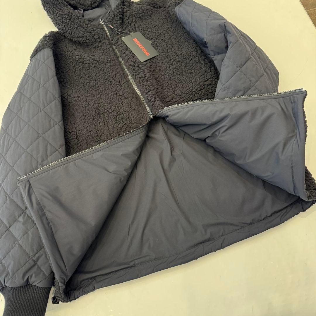 メンズウェア BRIEFING BOA QUILTED REVERSIBLE PARKA