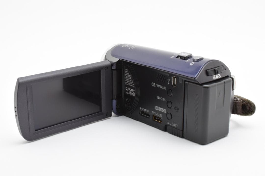 【美品】Panasonic ビデオカメラ　HC-V300M ブルー　動作確認済